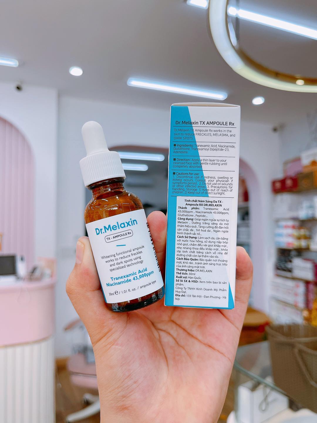 Serum TX Ampoule RX 30ml Trắng Da Mờ Nám Dr Melaxin