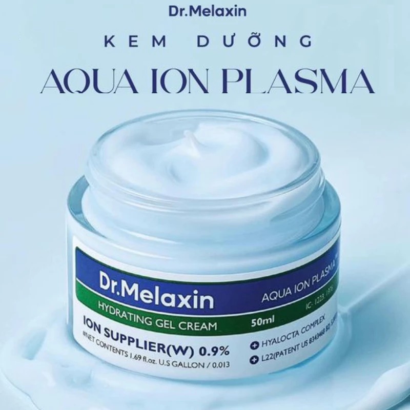 Kem Dưỡng Ẩm Dr Melaxin Aqua Ion Plasma Hydrating Gel Cream 50ml