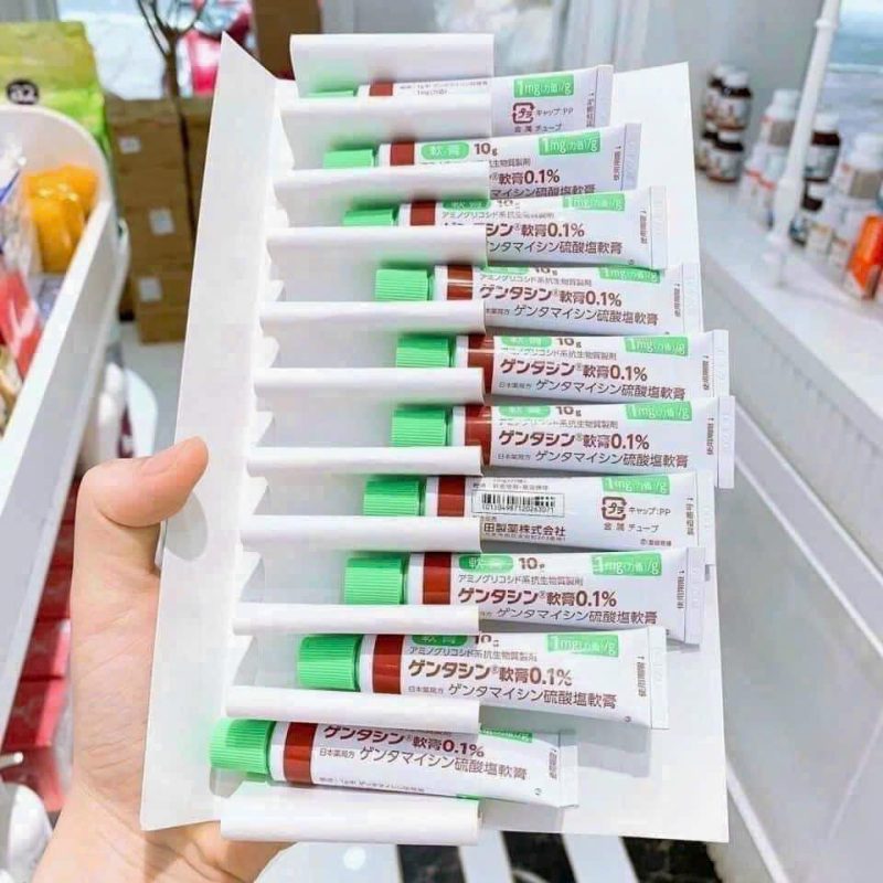Kem Trị Sẹo Gentacin Chính Hãng Nhật 10g chính hãng 100%