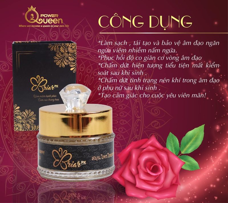 Viên se khít làm hồng Briar PK hộp 10v chính hãng 100%